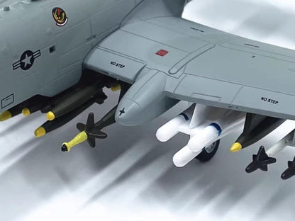 1/100 Scale A-10C Thunderbolt II Warthog USAF Close Air Support Attack Aircraft Diecast Model