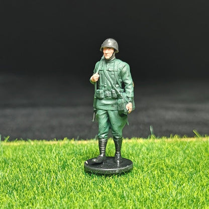 1/72 Scale WWII Soldiers Painted Miniature Figures for Model Dioramas