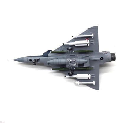 1/100 Scale Dassault Mirage 2000 French Multirole Fighter Aircraft Diecast Model