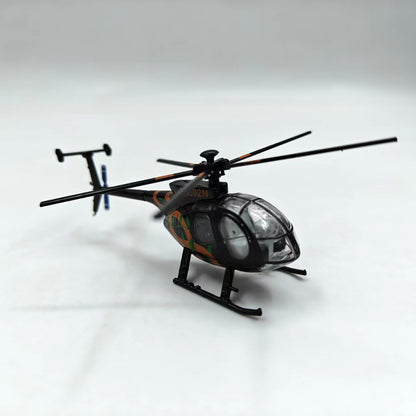 1/100 Scale MD 500 American Light Utility Helicopter Diecast Model