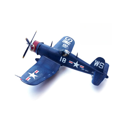 1/72 Scale Vought F4U Corsair WWII US Fighter VMF-323 WS #18 Diecast Model Aircraft
