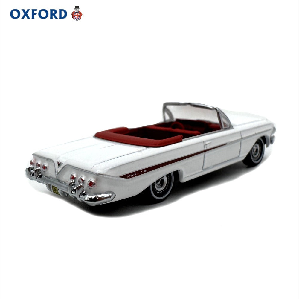 1/87 Scale 1961 Chevrolet Impala Convertible Diecast Model Car