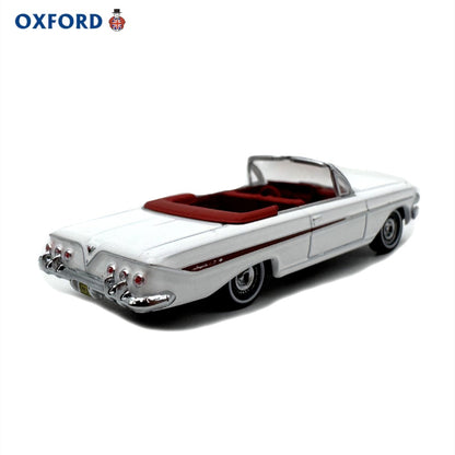 1/87 Scale 1961 Chevrolet Impala Convertible Diecast Model Car
