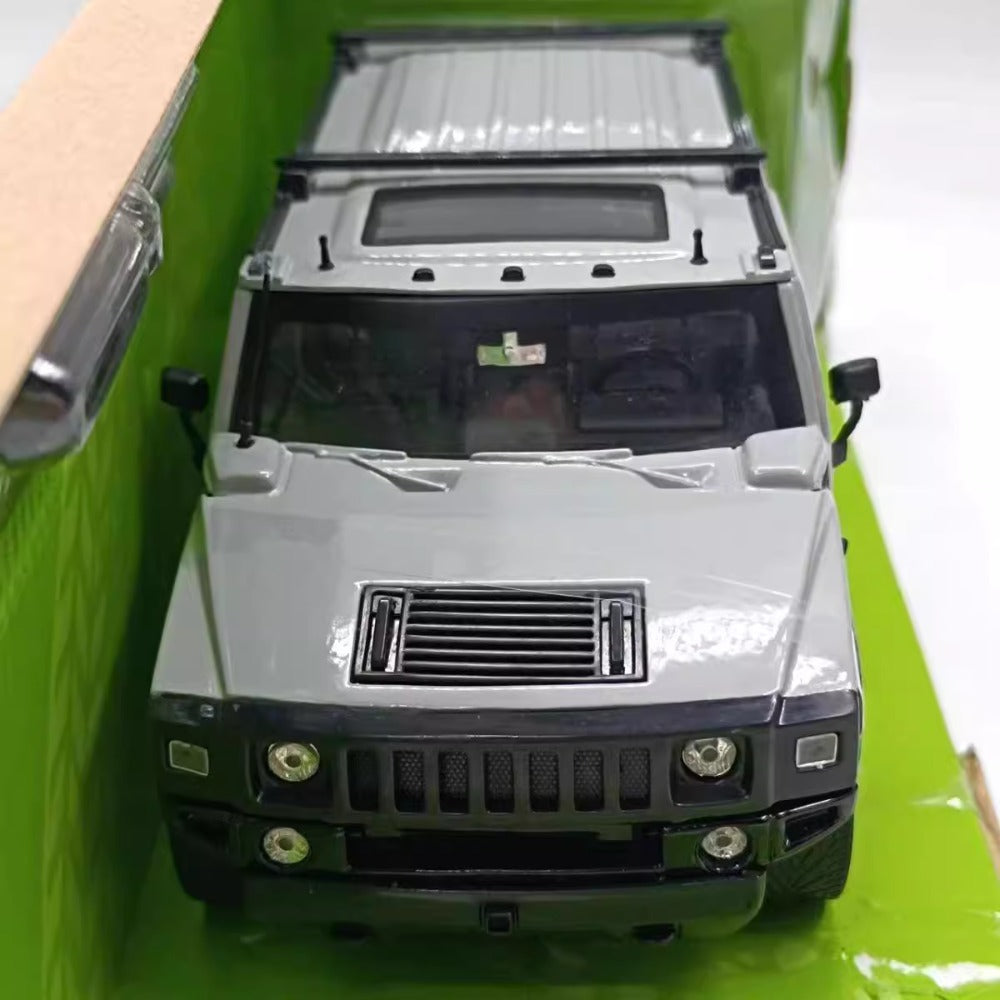1/24 Scale Hummer H2 SUV Diecast Model Car