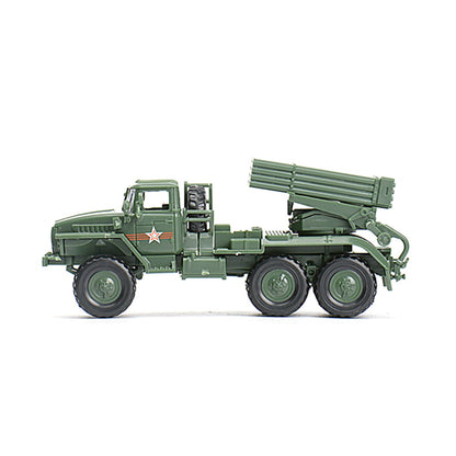 1/72 Scale BM-21 Grad Russian Multiple Rocket Launcher Pre-built Plastic Collectible Model