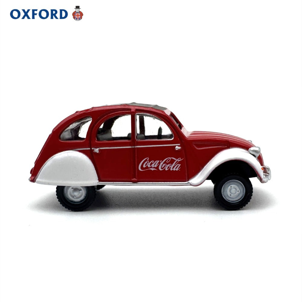 1/76 Scale Citroen 2CV Coca Cola Diecast Model Car