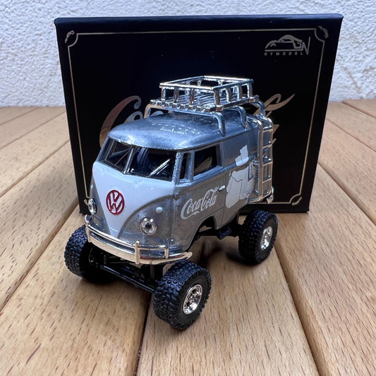 1/64 Scale Volkswagen T1 Off-Road Transporter Coca-Cola Diecast Model Car