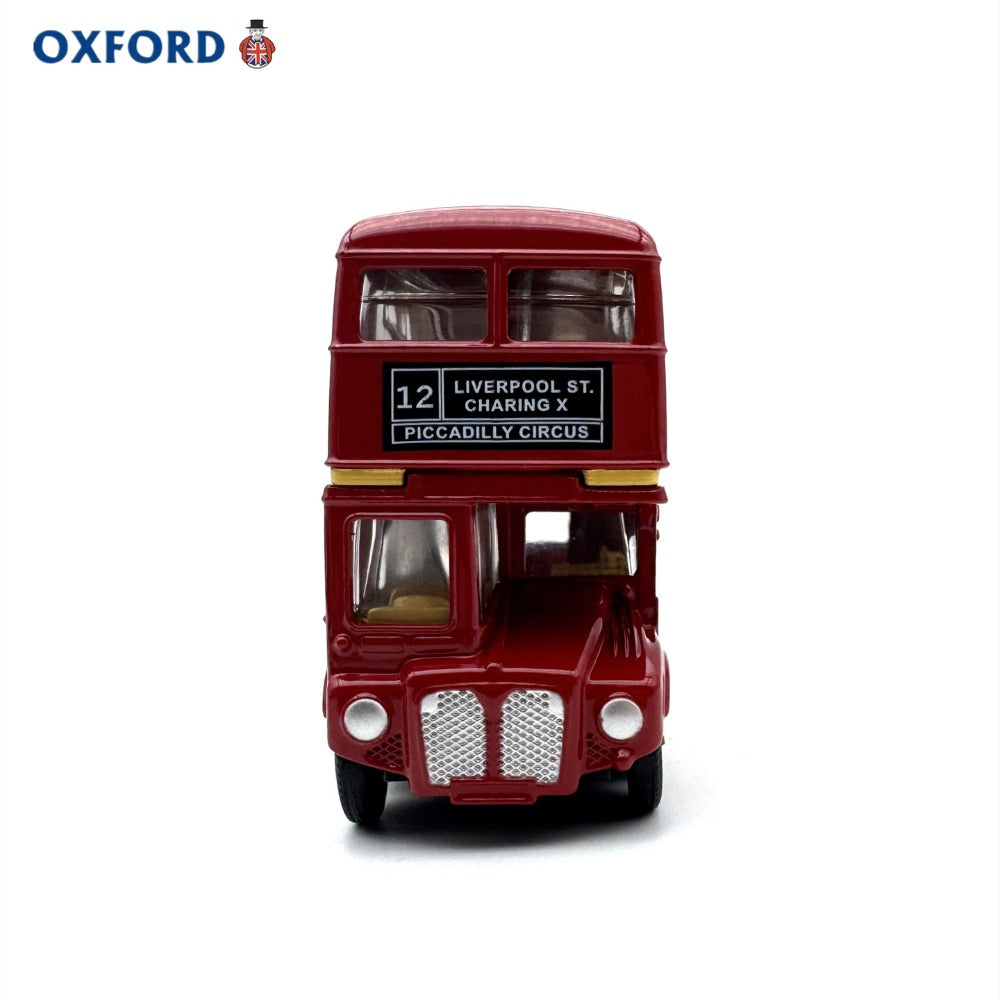 1/76 Scale London Double Decker Bus Red Diecast Model