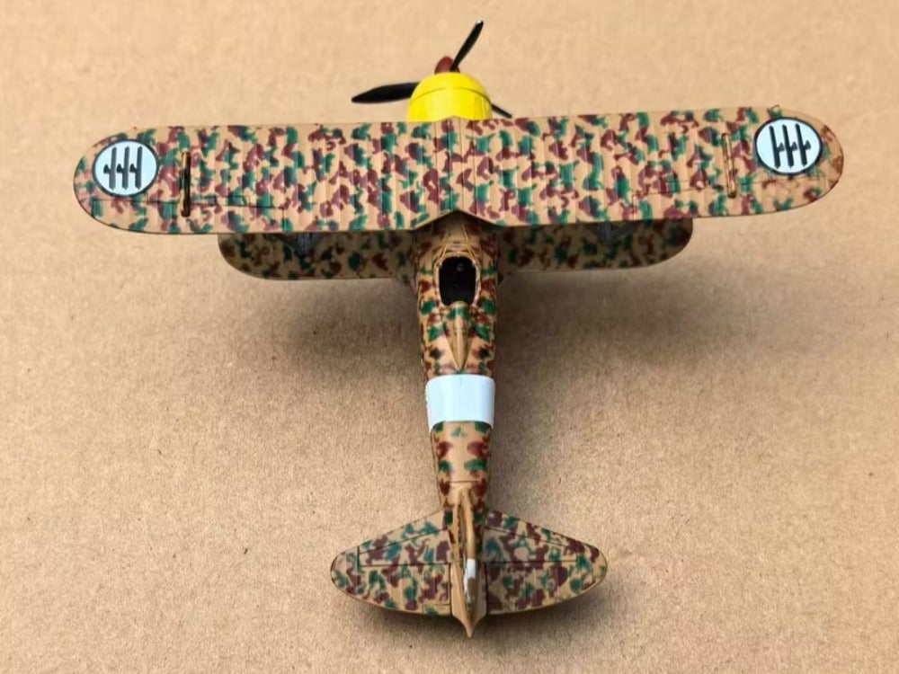 1/72 Scale Fiat CR.42 Falco WWII Italy Sesquiplane Fighter Diecast Model Aircraft