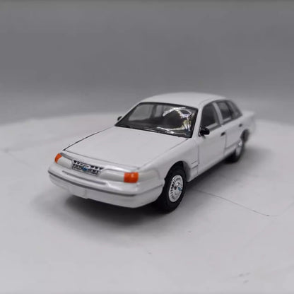 1/64 Scale Ford Crown Victoria Police Interceptor Diecast Model Car