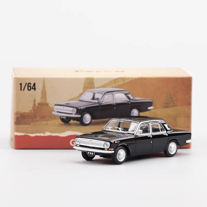 1/64 Scale GAZ-24-02 Volga Station Wagon Diecast Model Car