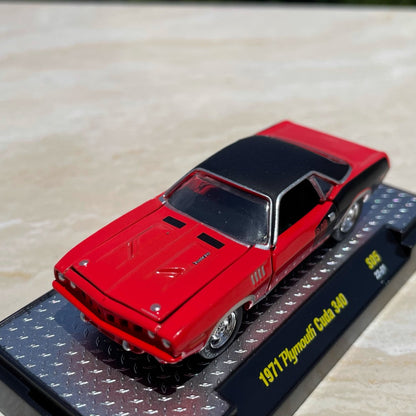 1/64 Scale 1971 Plymouth Cuda 340 Diecast Model Car