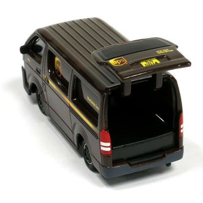 1/64 Scale Toyota HiAce H300 UPS Delivery Van Diecast Model
