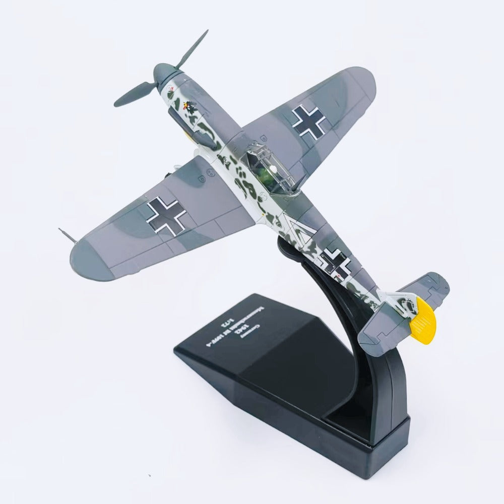 1/72 Scale 1942 Messerschmitt Bf 109 F-4 German WWII Monoplane Fighter Diecast Model Aircraft