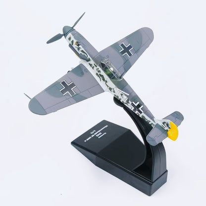 1/72 Scale 1942 Messerschmitt Bf 109 F-4 German WWII Monoplane Fighter Diecast Model Aircraft