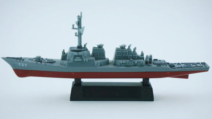 1/1000 Scale USS Frank E. Petersen Jr. DDG-121 Arleigh Burke-Class Aegis Guided Missile Destroyer Pre-built Plastic Collectible Model Ship