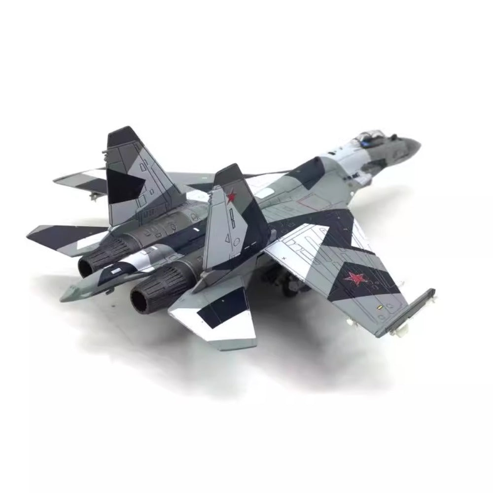 1/100 Scale Sukhoi Su-35 Super Flanker Fighter Diecast Model Aircraft