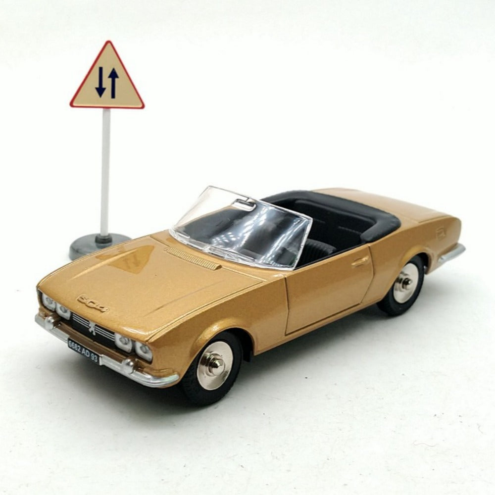 1/43 Scale Peugeot 504 Cabriolet Convertible Car Diecast Model