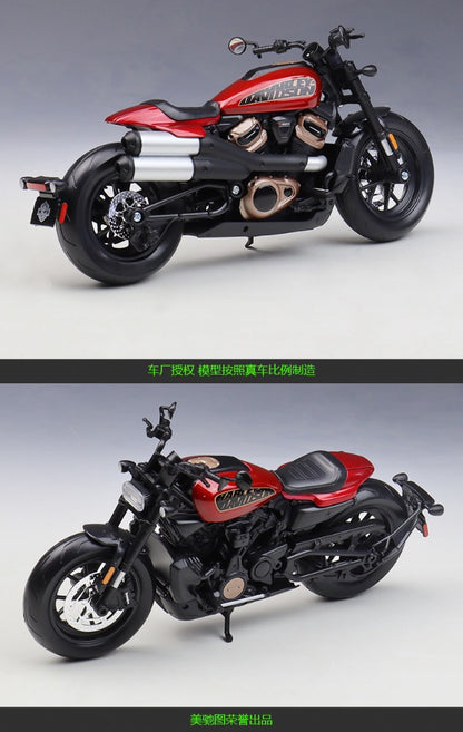 1/12 Scale 2024 Harley-Davidson Sportster S Diecast Model Motorcycle