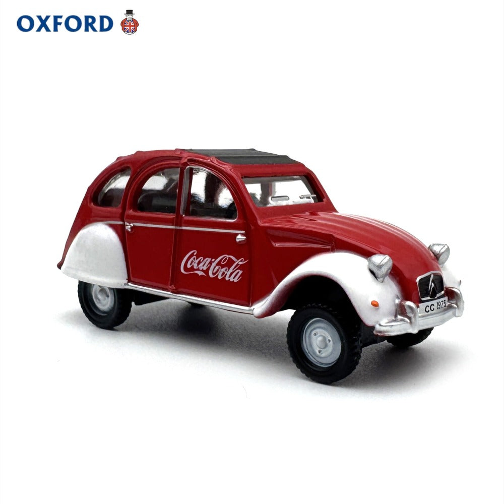 1/76 Scale Citroen 2CV Coca Cola Diecast Model Car