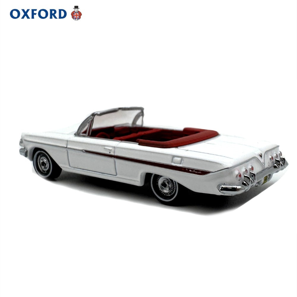 1/87 Scale 1961 Chevrolet Impala Convertible Diecast Model Car