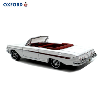 1/87 Scale 1961 Chevrolet Impala Convertible Diecast Model Car