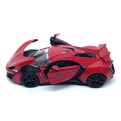 1/24 Scale W Motors Lykan HyperSport Sports Car Diecast Model
