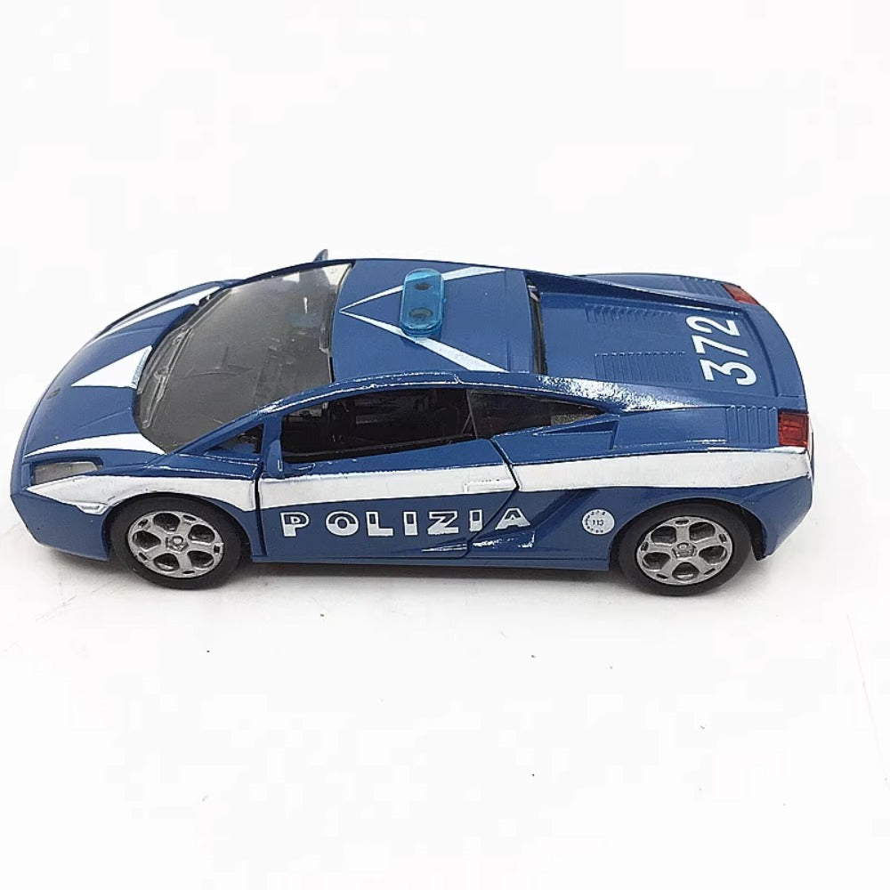 1/43 Scale Lamborghini Gallardo Italy Polizia Diecast Model Car