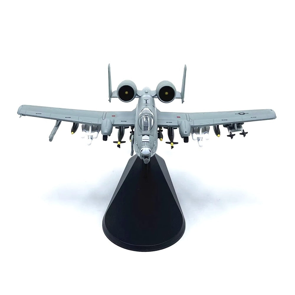 1/100 Scale A-10C Thunderbolt II Warthog USAF Close Air Support Attack Aircraft Diecast Model
