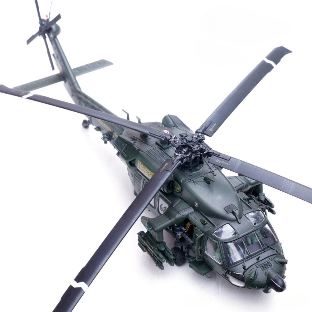 1/72 Scale Sikorsky MH-60L Black Hawk Military Utility Helicopter US Army Super 68 Razor's Edge Diecast Model