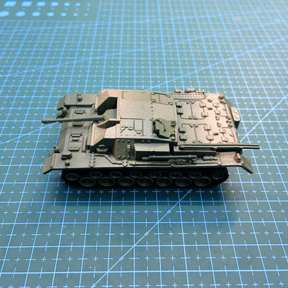 1/72 Scale StuG III WWII German Assault Gun Pre-built Plastic Collectible Model