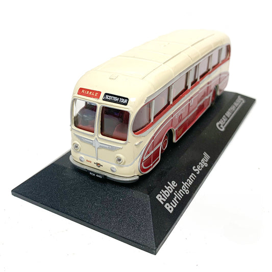 1/76 Scale Ribble Burlingham Seagull Coach Diecast Model Bus