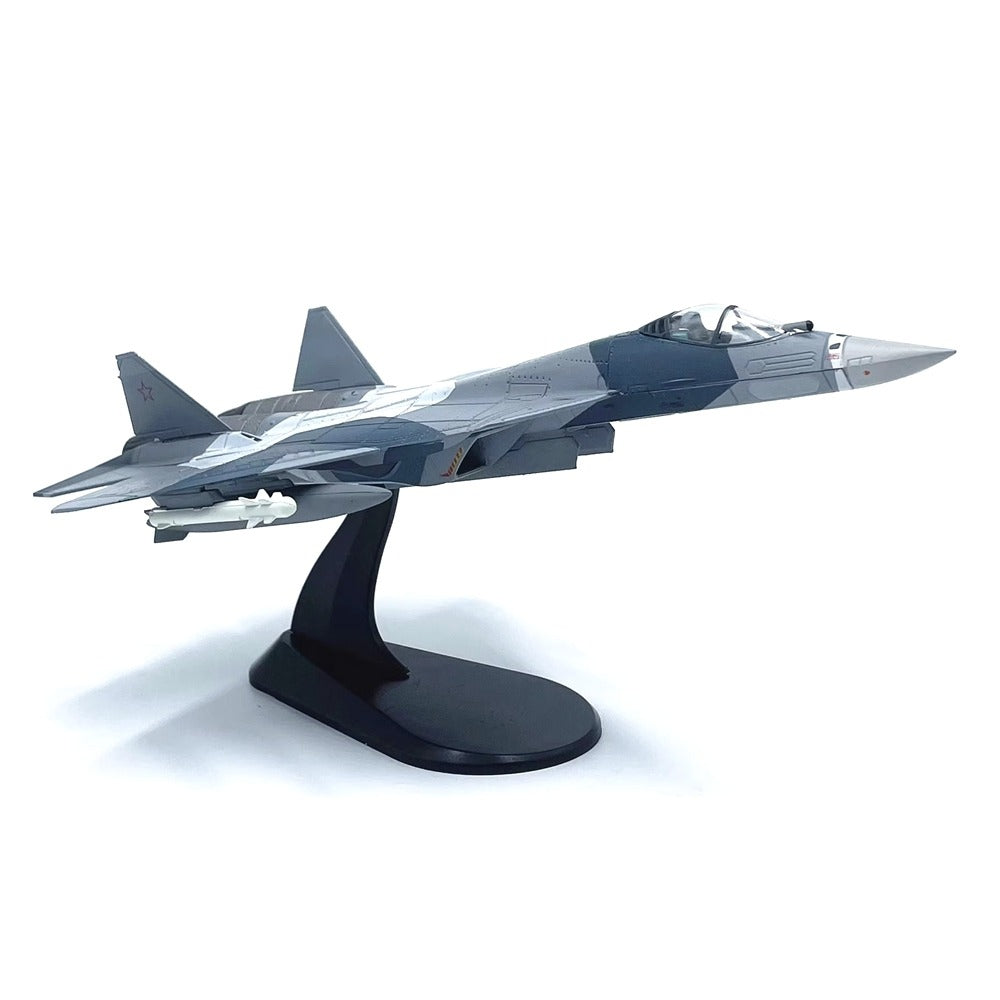 1/100 Scale Sukhoi Su-57 Felon Russia Stealth Multirole Fighter Diecast Model Aircraft
