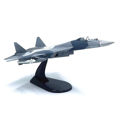 1/100 Scale Sukhoi Su-57 Felon Russia Stealth Multirole Fighter Diecast Model Aircraft