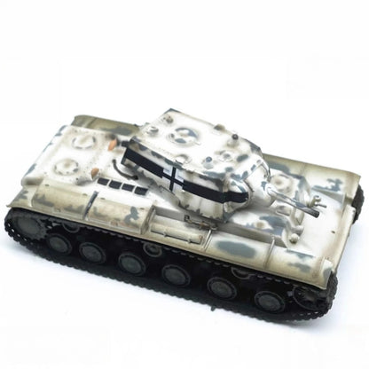 KV-1 WWII Soviet heavy tank pre-built 1/72 scale plastic collectible military model