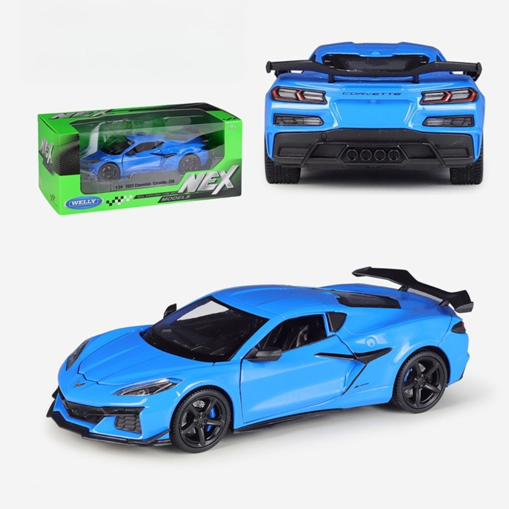 1/24 Scale 2023 Chevrolet Corvette Z06 Sports Car Diecast Model