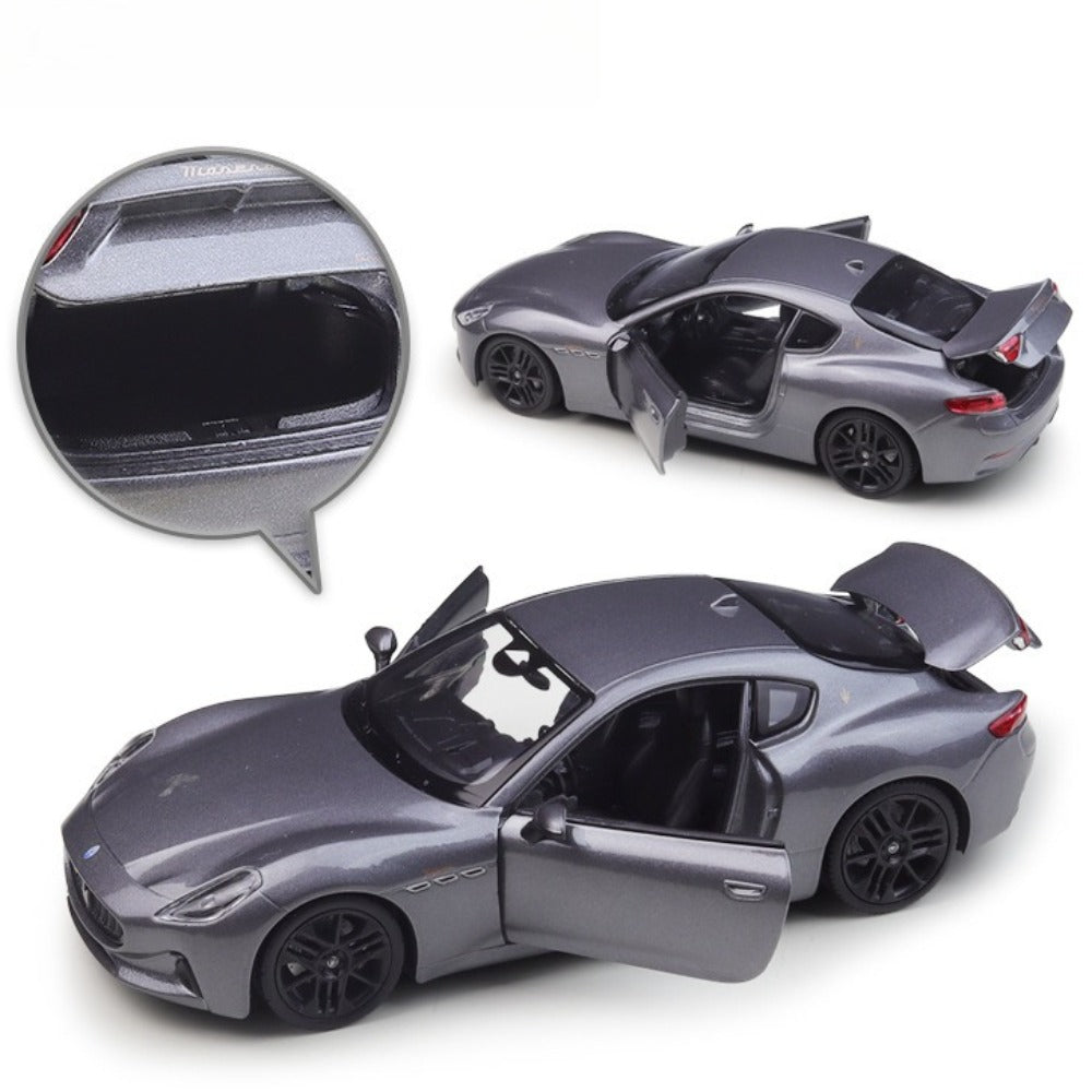 1/24 Scale 2023 Maserati GranTurismo Folgore Grand Tourer Diecast Model Car