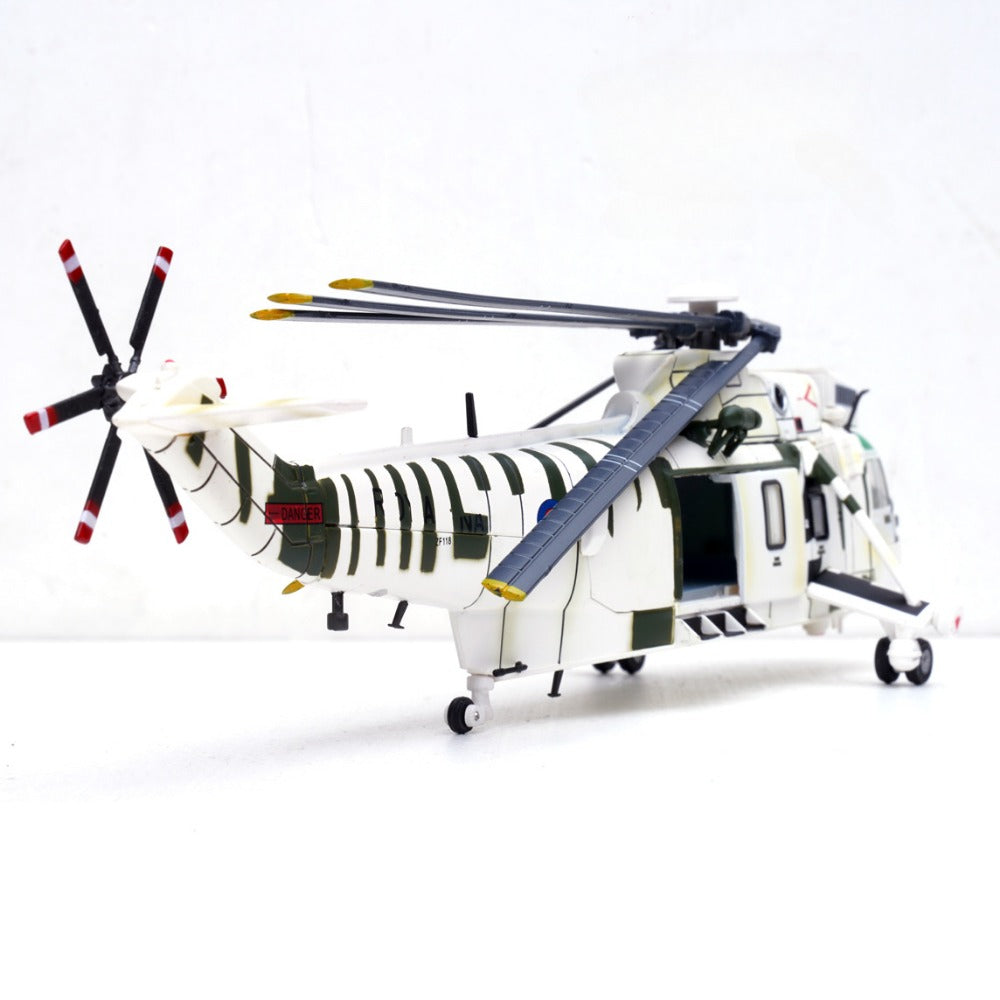 1/72 Scale Westland Sea King HC.4 Royal Navy ZF118 Helicopter Diecast Model Aircraft