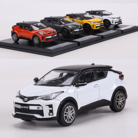 1/64 Scale Toyota C-HR Hybrid GR Sport Subcompact Crossover SUV Diecast Model Car