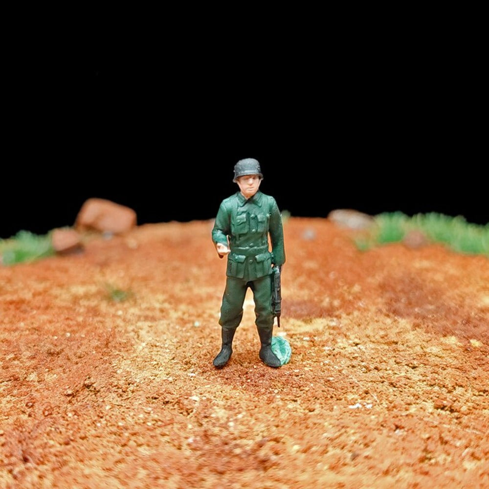1/72 Scale Soldiers Painted Figurines for Model Battlefield Dioramas