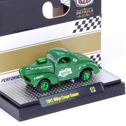 1/64 Scale 1941 Willys Coupe Gasser Sprite Diecast Model Car