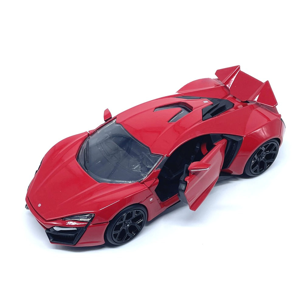 1/24 Scale W Motors Lykan HyperSport Sports Car Diecast Model