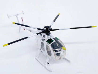 1/100 Scale MH-6 Little Bird Light Helicopter Diecast Model