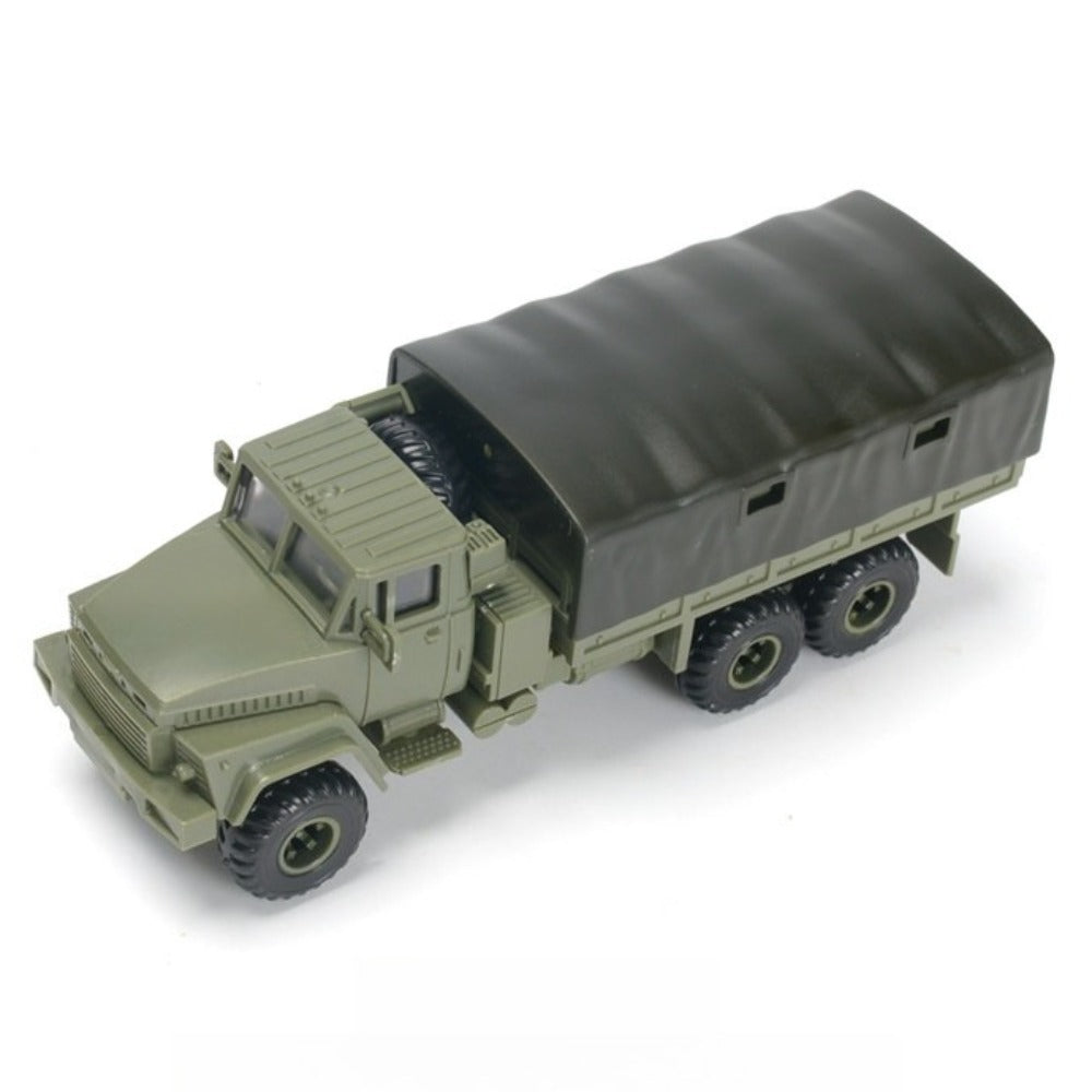 1/72 Scale KrAZ-260 Soviet Military Truck Pre-built Plastic Collectible Model