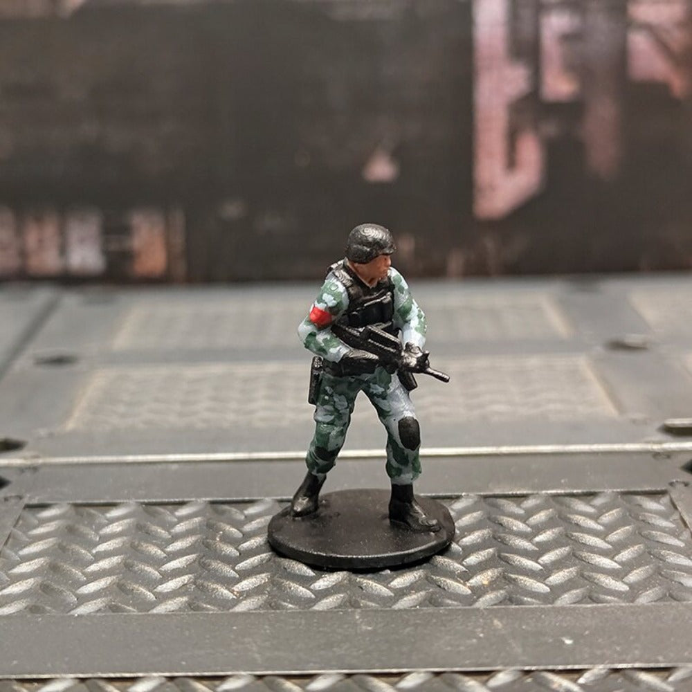 1/72 Scale Special Force Soldiers Painted Figures for Model Dioramas