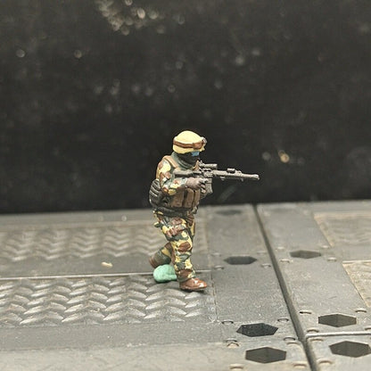 1/72 Scale Special Force Soldiers Painted Figurines for Model Dioramas