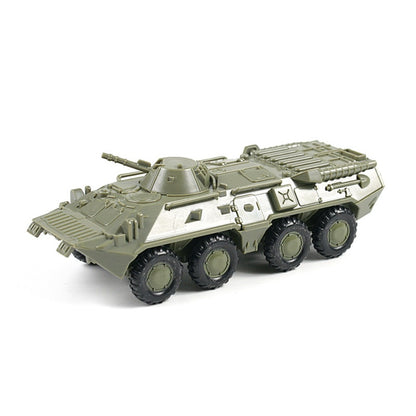 1/72 Scale BTR-80 Russian Amphibious Armored Personnel Carrier Pre-built Plastic Collectible Model