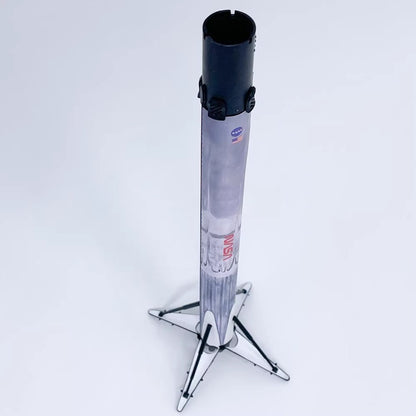 1/200 Scale SpaceX Falcon 9 Medium-Lift Launch Vehicle Two-Stage Rocket Diecast Model