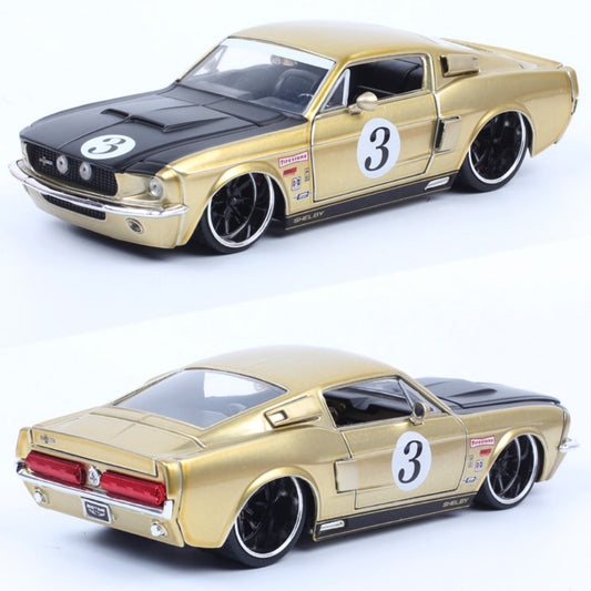 1/24 Scale 1967 Ford Mustang Shelby GT500 Diecast Model Car