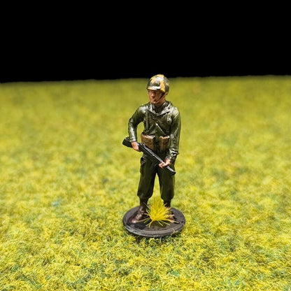 1/72 Scale WWII US Soldiers Painted Figures for Model Dioramas